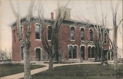 Saline County Court House, Erected 1870 Salina, KS Postcard Postcard Postcard