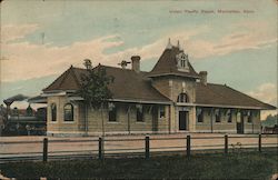 Union Pacific Depot Postcard