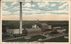 Carey Salt Company's Plant Postcard