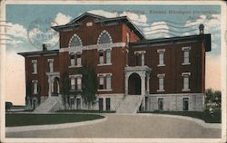 Main Building, Kansas Wesleyan University Salina, KS Postcard Postcard Postcard