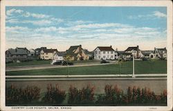 Country Club Heights Salina, KS Postcard Postcard Postcard