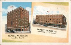 Hotel Warren Postcard