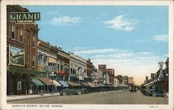 Santa Fe Avenue Postcard