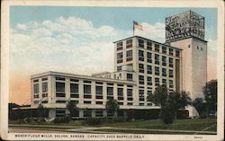 Weber Flour Mills Postcard