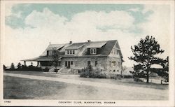 Country Club Manhattan, KS Postcard Postcard Postcard