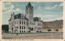 Riley County Court House Manhattan, KS Postcard Postcard Postcard