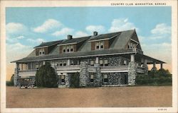 Country Club Postcard