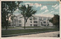 Manhattan High School Postcard