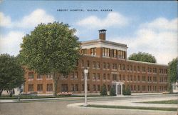 Asbury Hospital Salina, KS Postcard Postcard Postcard