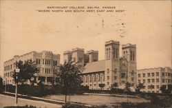 Marymount College Salina, KS Postcard Postcard Postcard