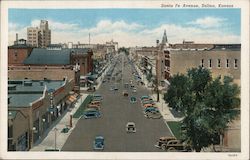 Santa Fe Avenue Postcard
