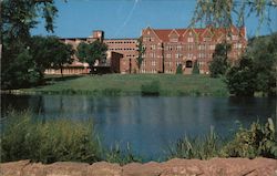 Morris Hall, Kansas State Teachers College Postcard