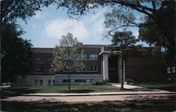 William Allen White Library - Kansas State Teachers College Postcard