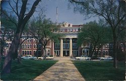 Administration Building, Kansas State Teachers College Postcard