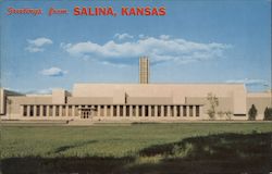 Greetings from Salina, Kansas Postcard Postcard Postcard