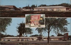 Airliner Motel Postcard