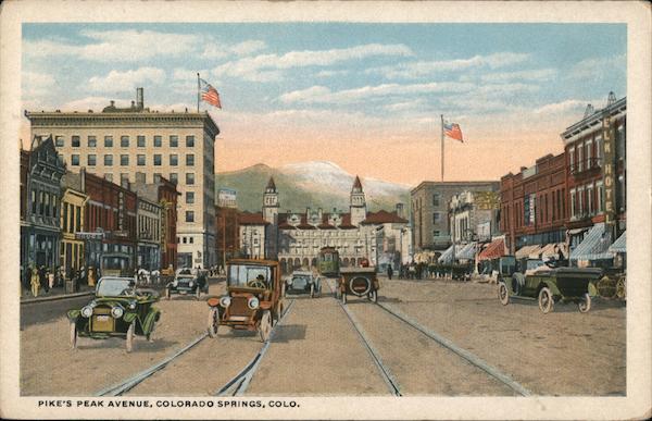 Pike's Peak Avenue Colorado Springs