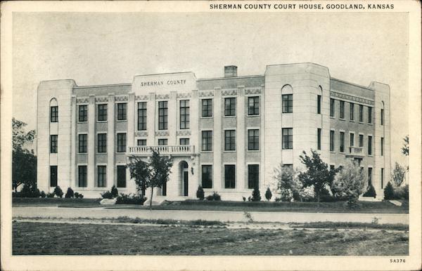 Sherman County Court House Goodland Kansas