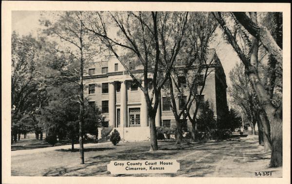 Gray County Court House Cimarron Kansas