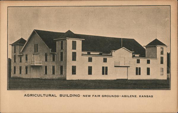 Agricultural Building - New Fair Grounds Abilene Kansas