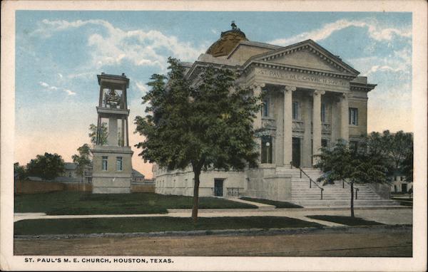 St. Paul's M. E. Church Houston Texas