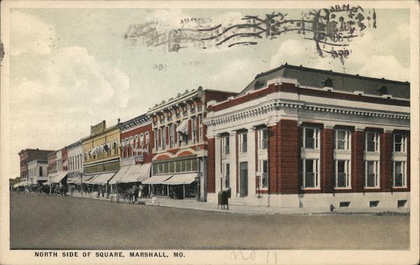 North Side of Square Marshall Missouri