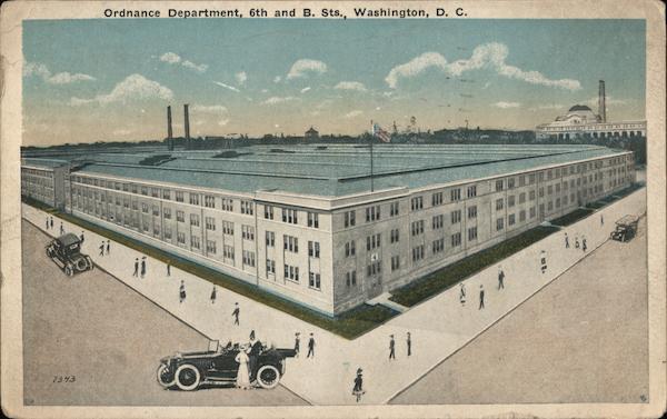 Ordnance Department - Site of Old Pennsylvania R.R. Station Washington District of Columbia