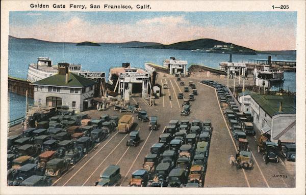 Golden Gate Ferry San Francisco California