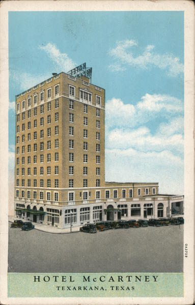 Hotel McCartney Texarkana Texas