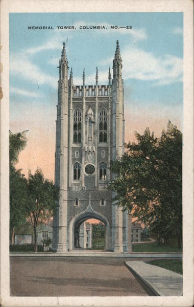 Memorial Tower, Missouri University Columbia