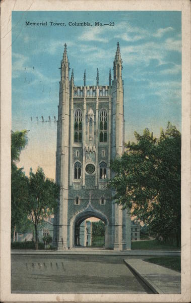 Memorial Tower, Missouri University Columbia