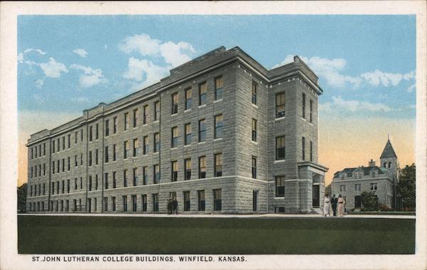 St. John Lutheran College Buildings Winfield Kansas