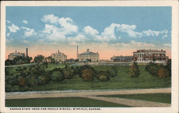 Kansas State Home for Feeble Minded Winfield