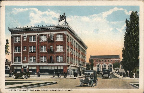 Hotel Yellowstone and Depot Pocatello Idaho