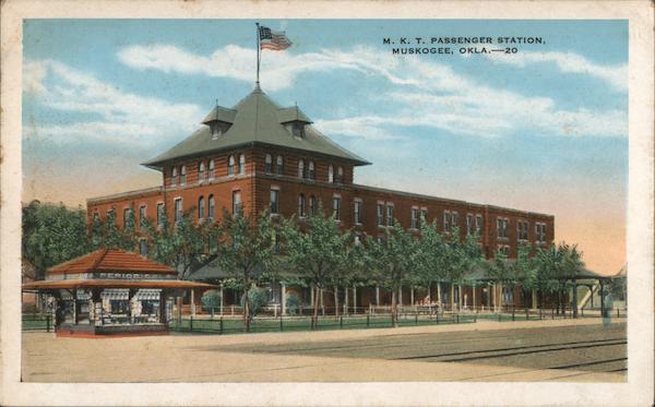 Missouri–Kansas–Texas Passenger Station Muskogee Oklahoma