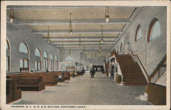 New York, New Haven and Hartford Railroad Station Connecticut