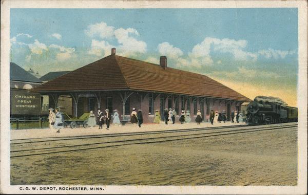 C. G. W. Depot Rochester Minnesota