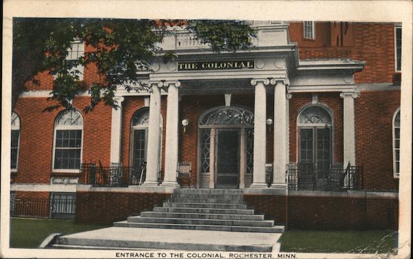 Entrance to the Colonial Rochester Minnesota