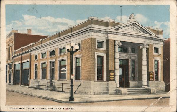 The Osage County Bank Osage City Kansas