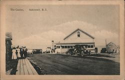 View of The Casino Sakonnet, RI Postcard Postcard Postcard