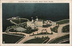 Nautilus Hotel and Grounds Miami Beach, FL Postcard Postcard Postcard