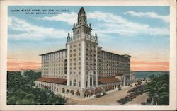 Roney Plaza Hotel on the Atlantic Miami Beach, FL Postcard Postcard Postcard