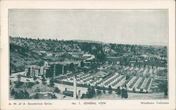 General View, Modern Woodmen of America Sanatorium Postcard