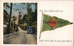 The Sun Shines Best on Tashmoo Park Postcard