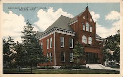 Dickinson County Court House Abilene, KS Postcard Postcard Postcard