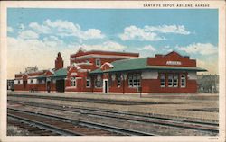 Santa Fe Depot Postcard