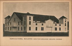 Agricultural Building - New Fair Grounds Postcard