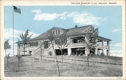 Abilene Country Club Postcard