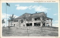 Abilene Country Club Kansas Postcard Postcard Postcard