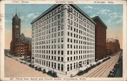 Court House, Security Building, McKnight Building Postcard